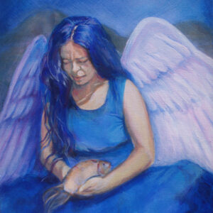 Angel of Comfort by ZanOrtonArt